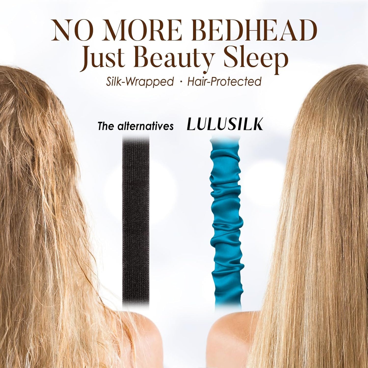 LULUSILK Mulberry Silk Sleep Eye Mask & Blindfold with Elastic Strap/Headband, Soft Eye Cover Eyeshade for Night Sleeping, Travel, Nap(Pink)