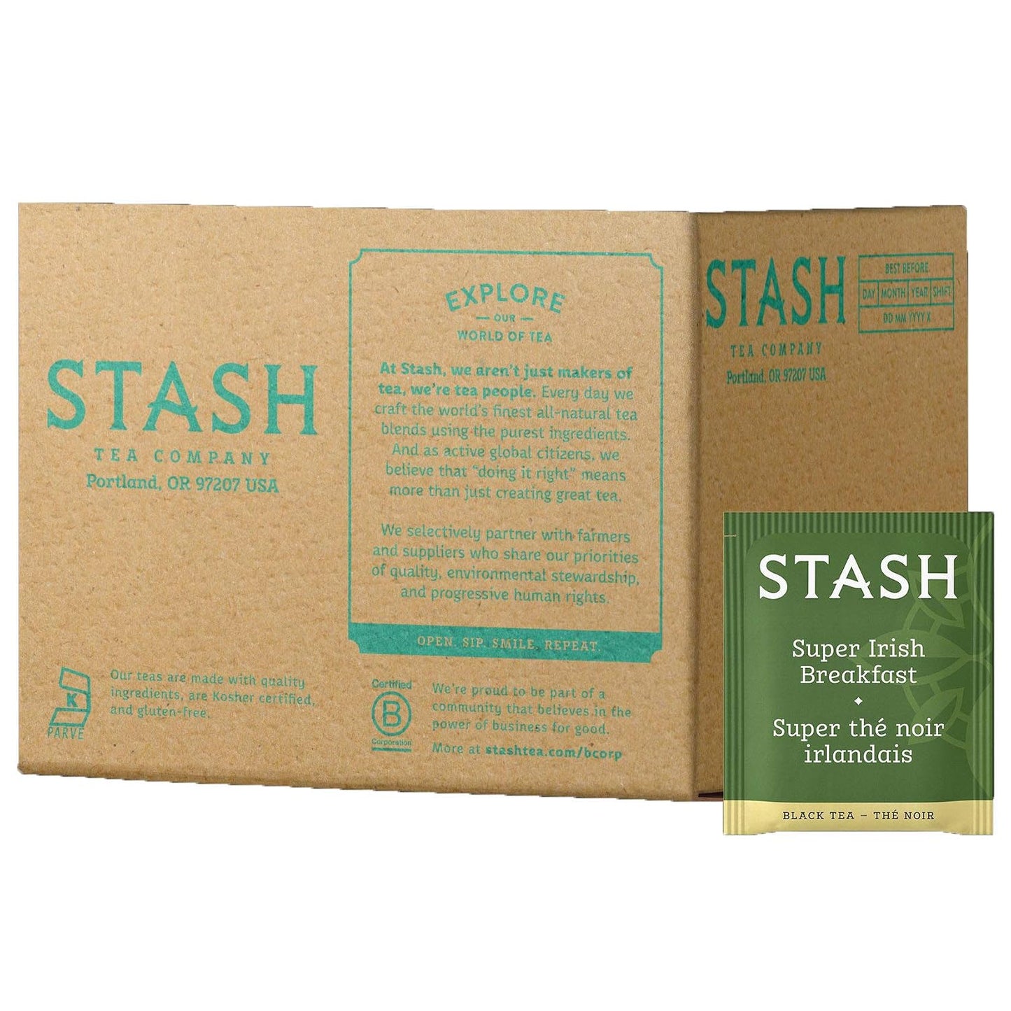 Stash Tea Chamomile Herbal Tea, 100 Count (packaging may vary) - Colors A