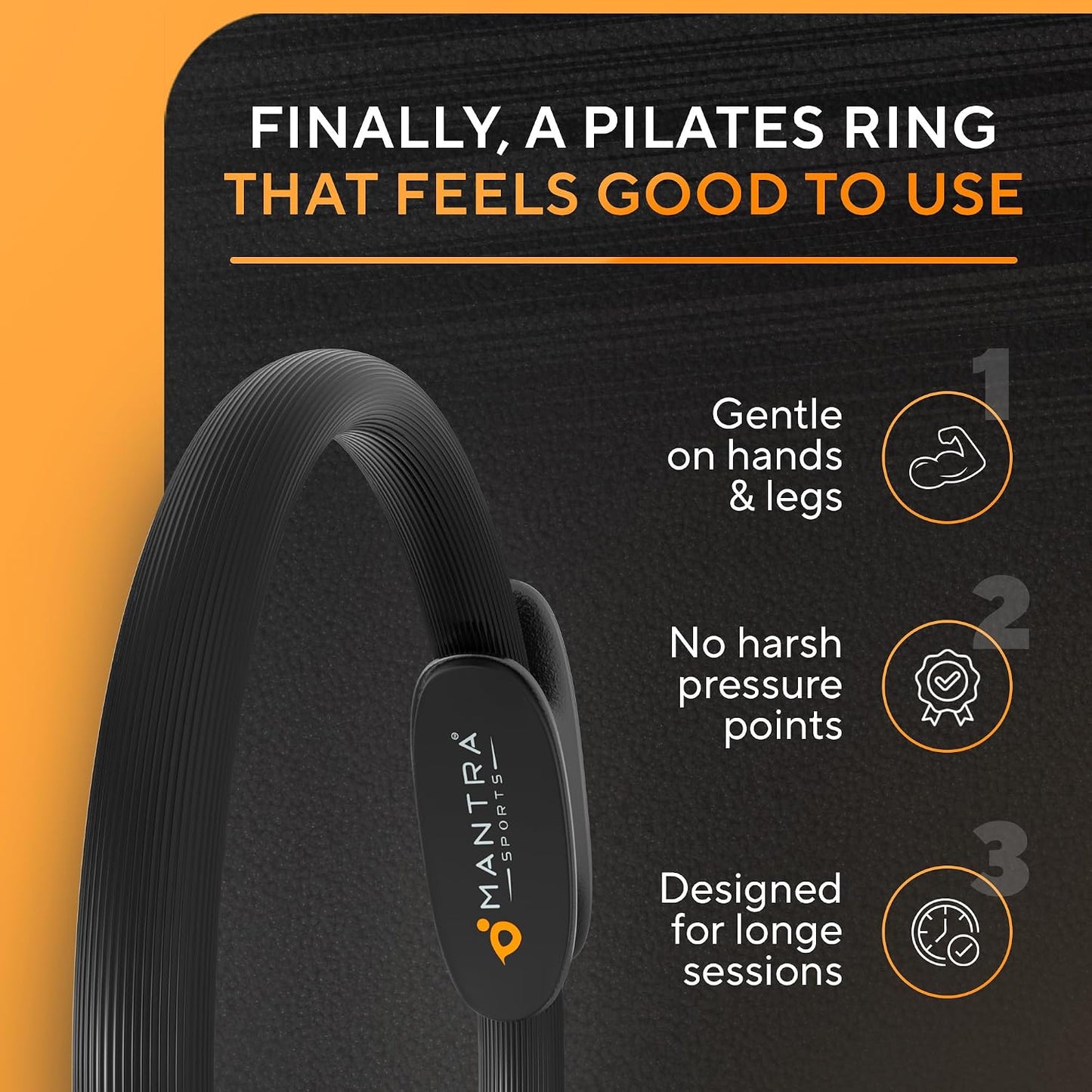 Pilates Ring Circle, Magic Circle Pilates Ring, Inner Thigh Exercise Equipment, Fitness Rings for Women, Thigh Master Inner Thigh Exerciser, Yoga Ring Pilates Equipment for Home Workouts