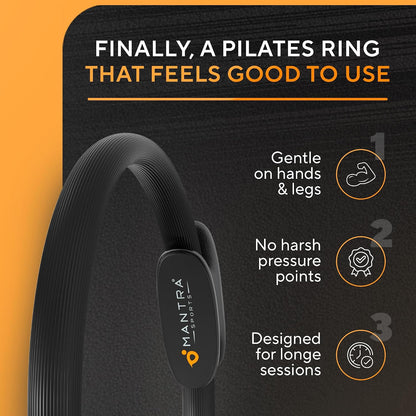 Pilates Ring Circle, Magic Circle Pilates Ring, Inner Thigh Exercise Equipment, Fitness Rings for Women, Thigh Master Inner Thigh Exerciser, Yoga Ring Pilates Equipment for Home Workouts