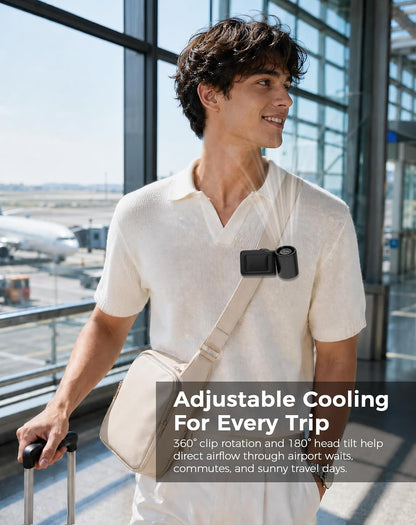 Hotsales Clip-On Portable Fan for Strollers, Handheld Turbo Fan for Travel