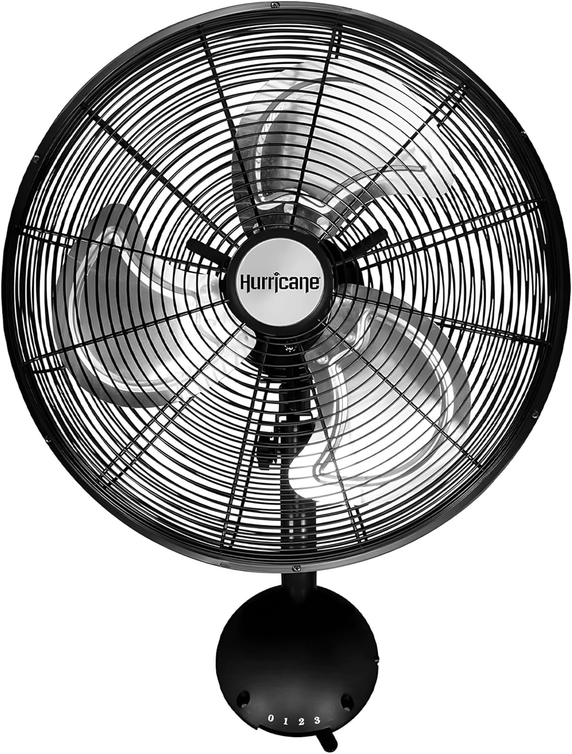 Hurricane Classic 6 Inch Clip Fan, 2 Speed Portable Desk Table Fan with Tilt, White
