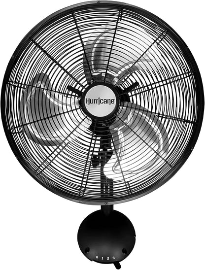 Hurricane Classic 6 Inch Clip Fan, 2 Speed Portable Desk Table Fan with Tilt, White