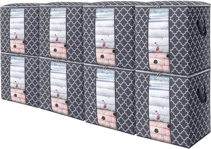 Storage Bags 3 Pack 100L Clothes Organization and Storage Containers