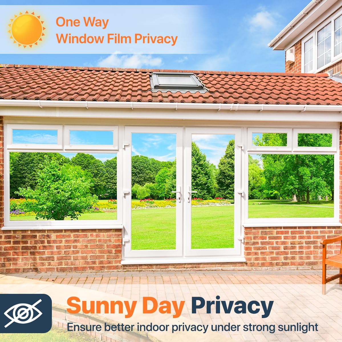 Bloss Blackout Window Film Privacy, 100% Sun Blocking Privacy Film for Glass, Removable Room Darkening Black Out Window Tint, Static Cling Frosted Glass Film (Black/Matte, 17.7" x 78.7")