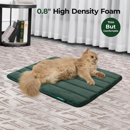 BALANCE Dog Crate Pad, Dog Foam Crate Mat Kennel Pad, Washable Water-Resistant Pet Bed Flat Dogs Cage Mat for Large Dogs