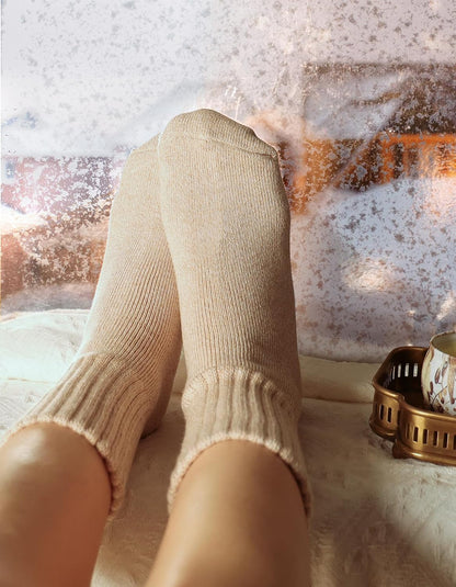 CLOSEMATE Womens Thick Full Cushioned Thermal Warm Boot Socks for Winter 3 Pairs
