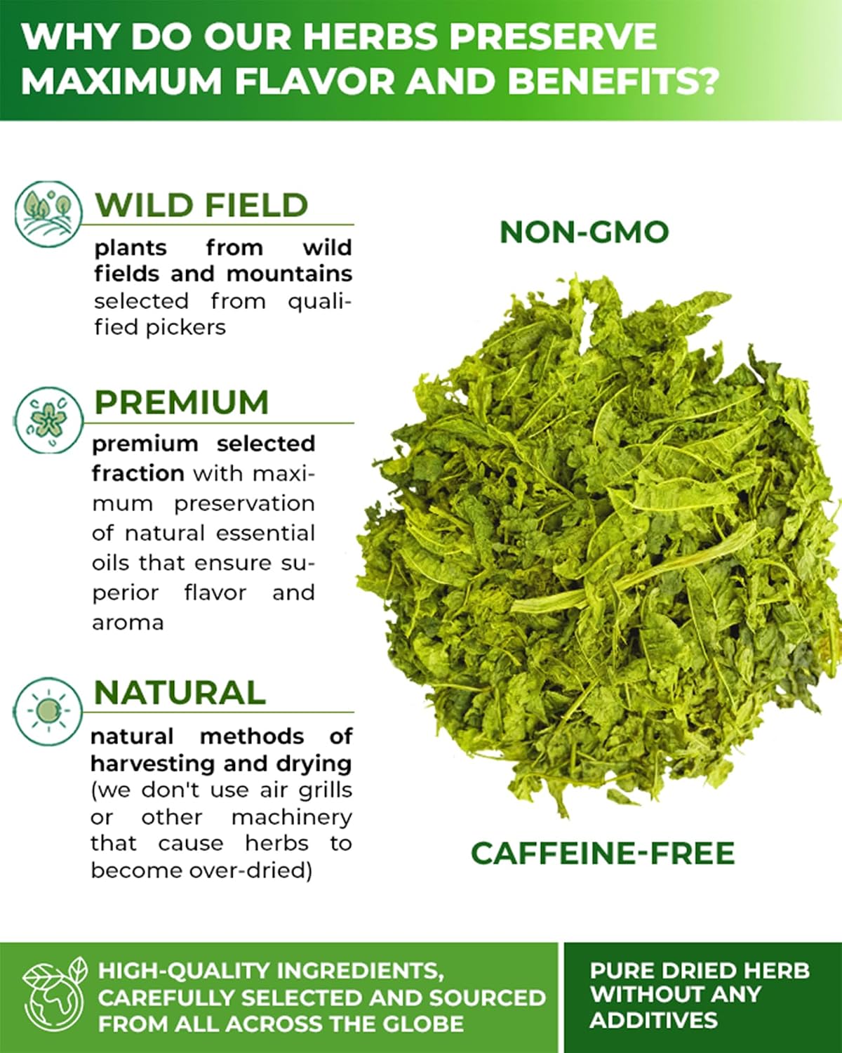 50 Bags Lemon Verbena Tea Dried Cut Leaves Herb Cedron (Aloysia Citrodora) - 50 Count 1.5g Tea Bags Verbena De Limón