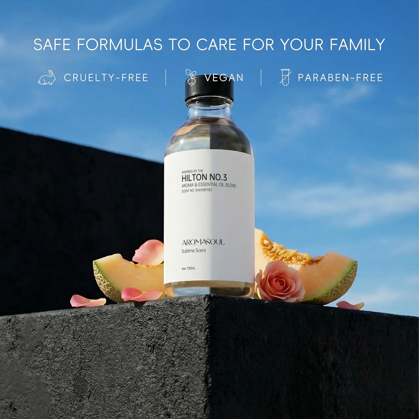 Hotel Diffuser Oil Inspired by Ritz-Carlton Scent - Premium Fragrance Oil No. SA61119323 for Ultrasonic and Waterless Diffuser - 120 mL, 4 fl oz