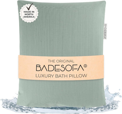 BADESOFA® Luxury Bath Pillow M in Ivory, Quick-Drying Bath Back Pillow