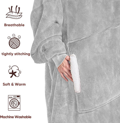 yescool Wearable Blanket Hoodie as Christmas Birthday Gifts for Women Mom - Colors B