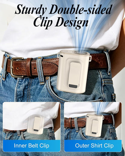 Waist Fan Portable Ultra Lightweight Design