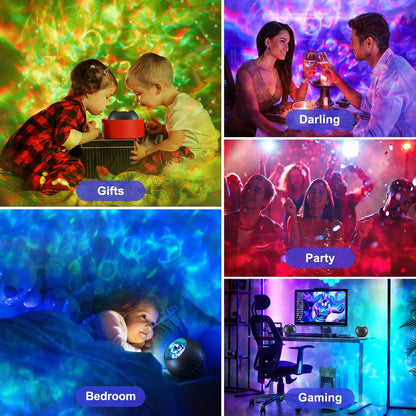 One Fire Galaxy Projector for Bedroom Birthday Gifts for Teen Boy Gifts, LED Galaxy Light Projector, 15White Noise HiFi Bluetooth Speaker,Remote&Timer Ceiling Projector Lights Trendy Stuff