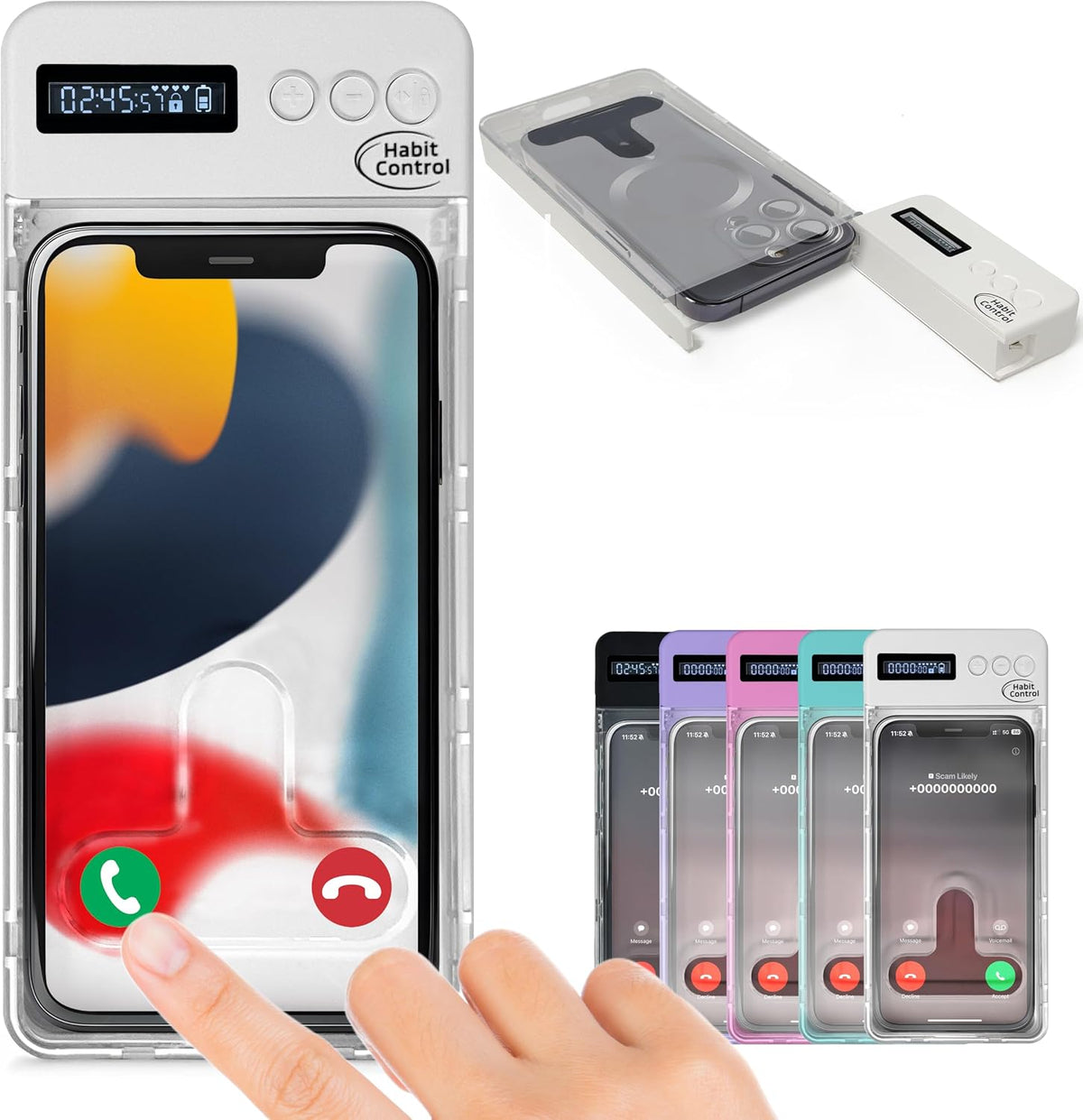 Phone Lock Box, Timed Lock Box Cell Phone Locker
