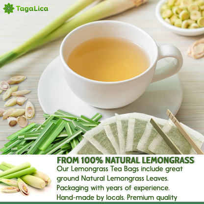 Tagalica, Premium 135 Dandelion Root Tea Bags, 100% Natural & Pure from Dandelion Root, Eco-Conscious Tea Bags, Herbal Tea. No Sugar, No Caffeine, No Gluten, Vegan