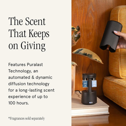 Pura Plus Smart Home Fragrance Diffuser for Large Spaces - Adjust Scent Intensity, Set Schedules, Timers & More in Pura App - Fragrances Sold Separately - White