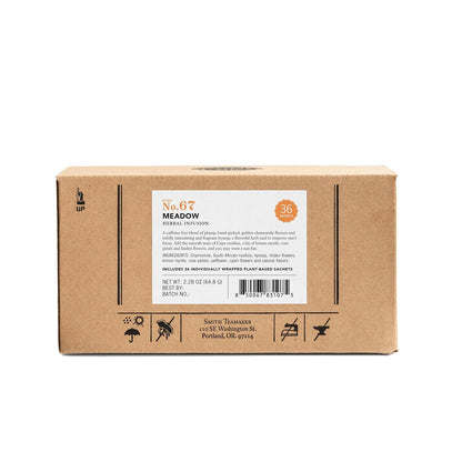 Steven Smith Teamaker Lullaby No. 40, Chamomile, Lemongrass, Lavender, Ashwagandha, Caffeine-Free, Organic Relaxing & Bedtime Wellness, Sugar-Free, Herbal Tea Bags, 15 Sachets, 0.95oz each