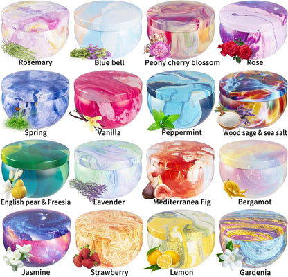 36 Pack Scented Candles Set for Home, Relaxing Stress Relief, Aromatherapy - Natural Soy Wax and Fragrance - Gifts for Women, Mom, Best Friend, Wife, Birthday