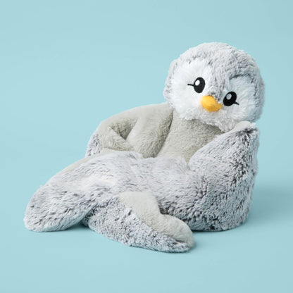 HUGIMALS Hugarounds Sidney the Sea Turtle 2.5 lb Microwaveable & Freezable Weighted Plush Neck & Shoulder Wrap | Soothing, Comforting Hugs for Self-Care & Relaxation | Unscented for Ages 2+