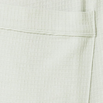 Amazon Essentials Women's Lightweight Cotton Blend Waffle Mid-Length Bathrobe, Breathable Loungewear (Available in Plus Size)