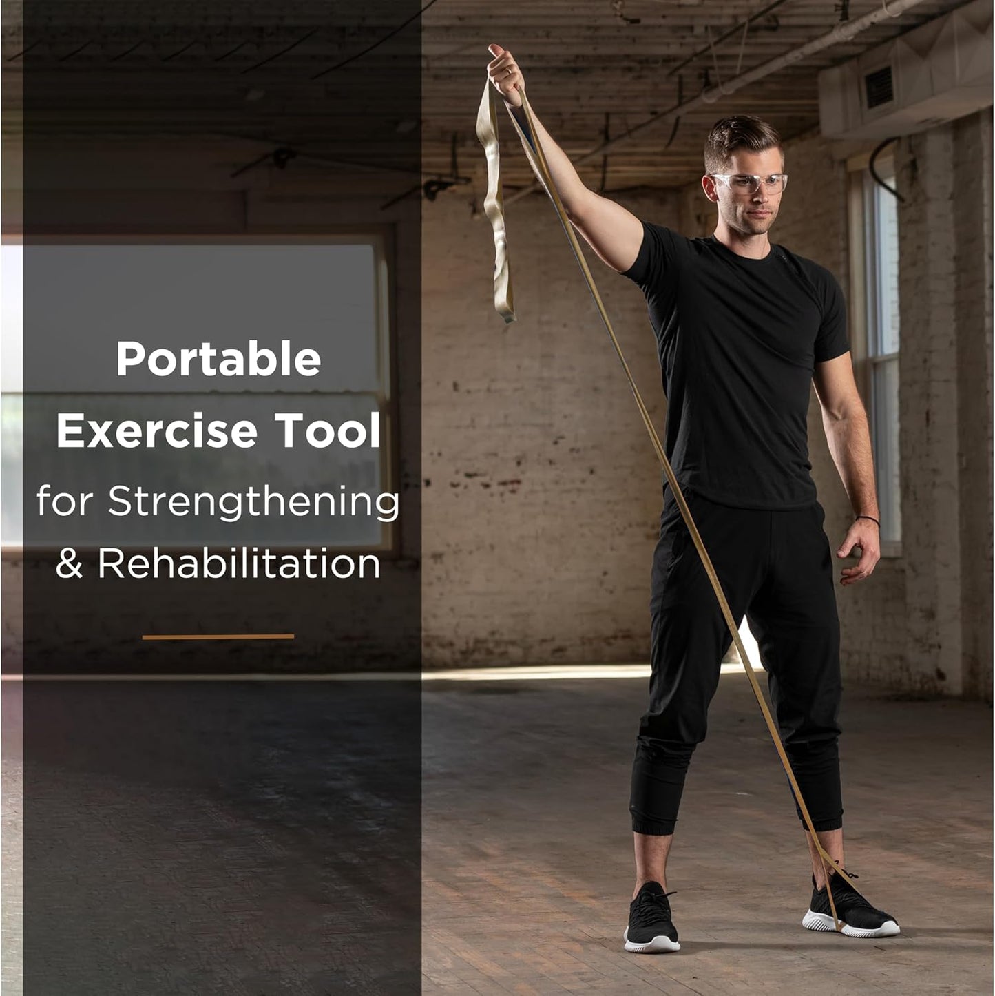 THERABAND CLX Resistance Band with Loops, 5-Foot Band