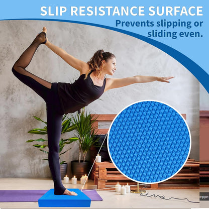 Professional Foam Balance Pad, Large Balance Pads for Physical Therapy, Foam Balance Board for Rehabilitation Stability Workout Knee and Ankle Exercise Strength Training