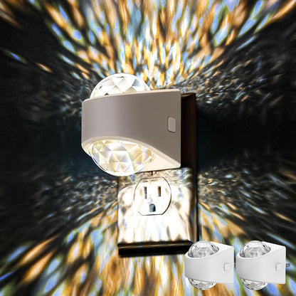 Briignite Night Light,Night Lights Plug into Wall,LED Projector Night Light