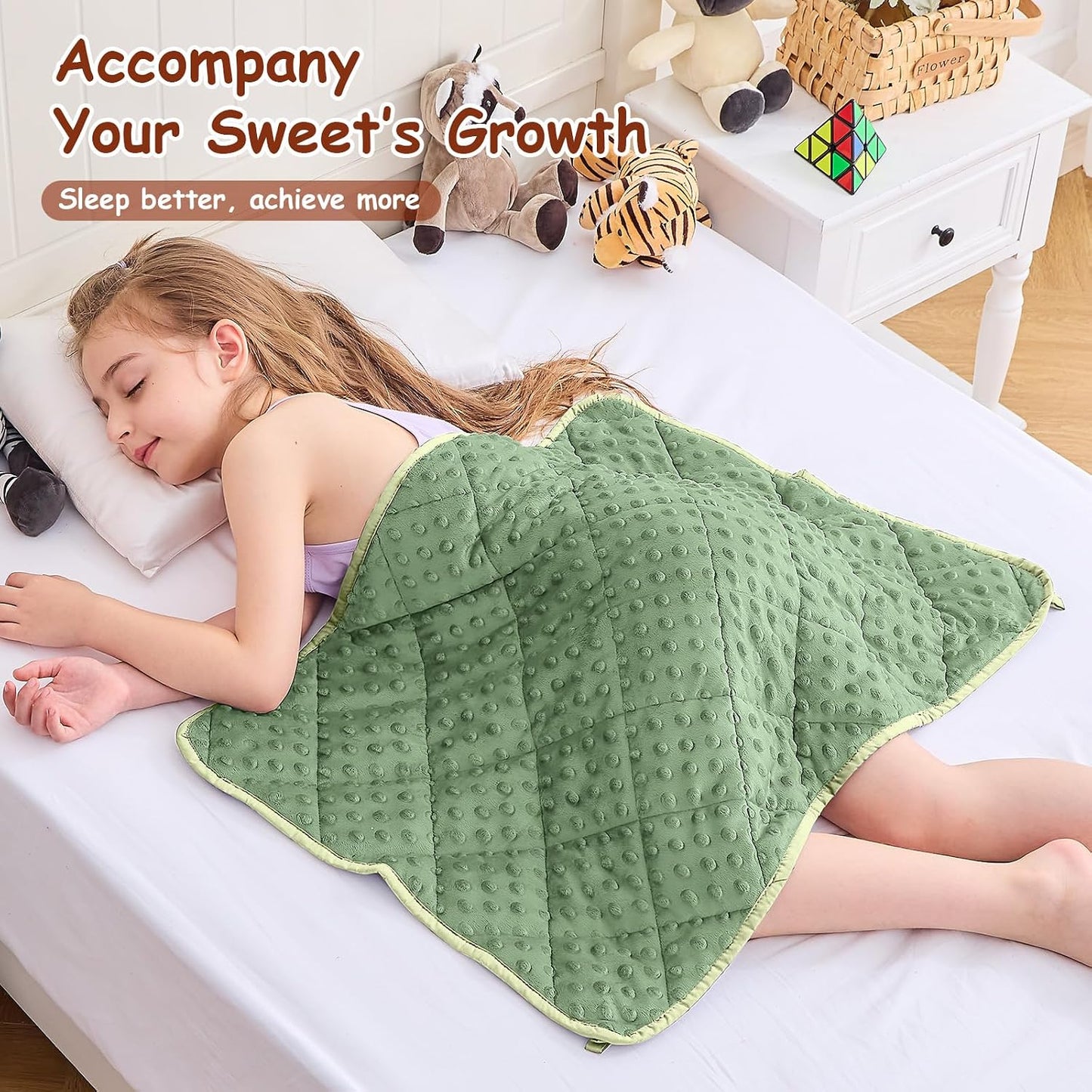 yescool Weighted Lap Pad 2 lb Blue Small Lap Blanket, Weighted Lap Blanket Cooling Heating Weighted Throw Blankets, Minky Blankets Gifts for Travel Outdoor Indoor, 20 * 30in