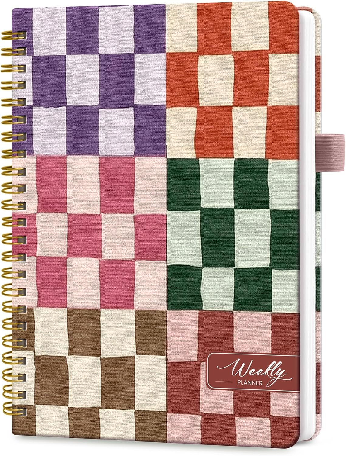 Taja Undated Weekly Planner, To Do List Notebook with Habit Tracker, A5