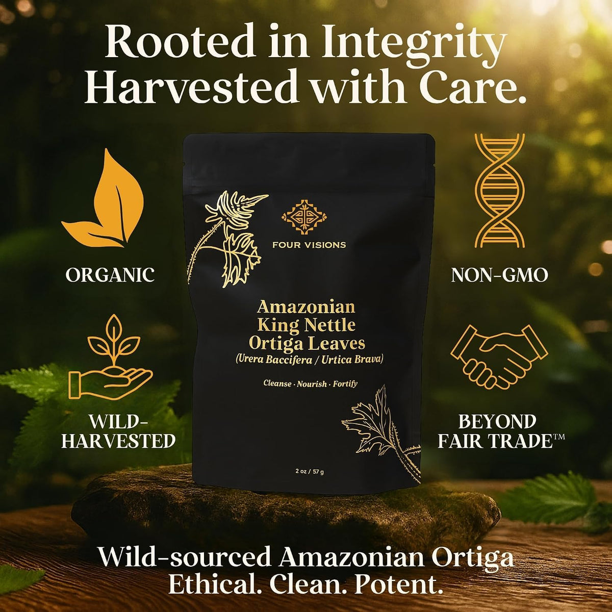 Stinging Nettle Tea Organic - Loose Leaf Nettle Tea - Ortiga Verde Organica