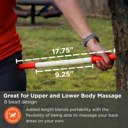 Tiger Tail The Stick - Bendy 15” Flexible Muscle Roller Stick for Myofascial Release & Trigger Points - Bendable Deep Tissue Massager for Legs, Back, Shoulders - Relieve Soreness & Improve Recovery