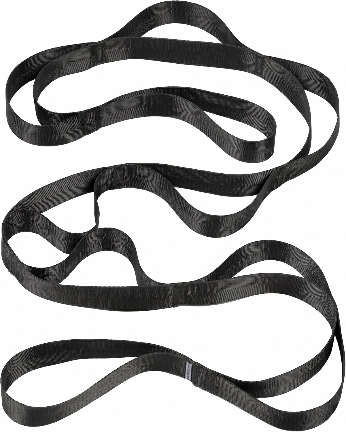 Acozycoo Stretching Strap with Loops for Physical Therapy,Yoga Strap for Stretching,Home Workout,Pilate & Flexibility Training,Non-Elastic Exercise Stretch Band for Hamstring,Leg Stretcher Belt,Flexibility Fascia