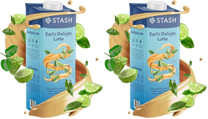 STASH Double Spice Chai Latte - Dairy Free Plant Based Tea Concentrate - Caffeinated - 32 fl oz, 5 Servings