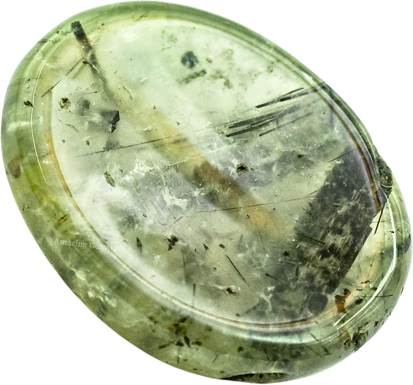 Amazing Gemstone Labradorite Thumb Worry Stone, Anxiety Stone, Healing Crystals - Piedra Crystal Fidget for Gift, Meditation, Calming, Relaxation, Stress Relief - Colors B