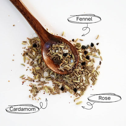 Kappah Organic Fennel Stomach Ease Tea Bags | Caffeine Free | Supports Digestive Wellness