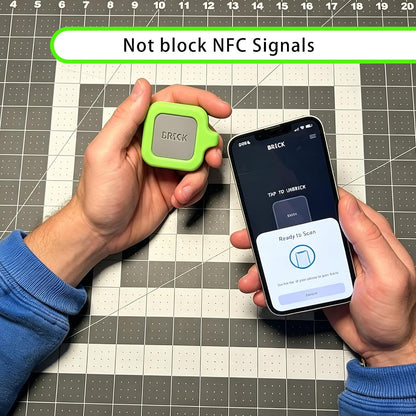 LEFXMOPHY Case for The Brick Smartphone Access Blocker Silicone Cover Black