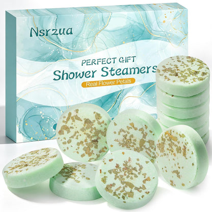 Shower Steamers Aromatherapy Birthday Gifts for Women-12 Pack Mothers Day Gifts,Gifts for Grandma,Wife,Mothers,Stress Relief and Relaxation Gifts for Women and Men,Created Your Own Home SPA