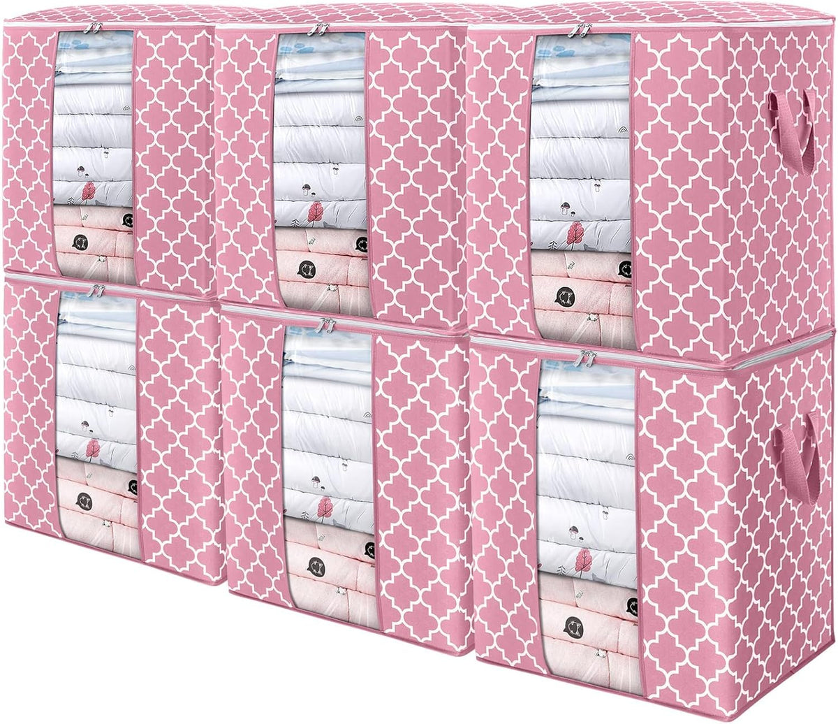 Storage Bags 3 Pack 100L Clothes Organization and Storage Containers