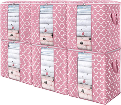 Storage Bags 3 Pack 100L Clothes Organization and Storage Containers