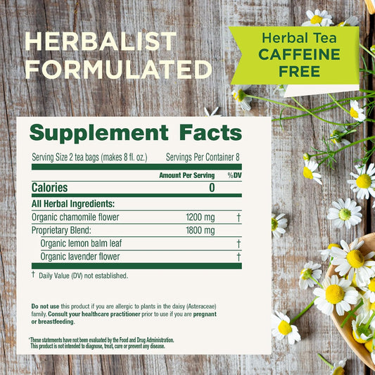 Traditional Medicinals Organic Chamomile & Lavender, 48 Tea Bags