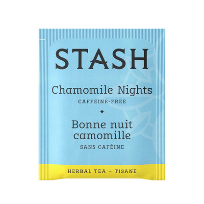 Stash Tea Chamomile Herbal Tea, 100 Count (packaging may vary) - Colors A