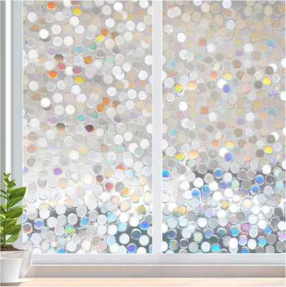 rabbitgoo Blackout Window Film Room Darkening Light Blocking 17.5" x 78.7" | Removable Static Cling without Glue, Tint & Privacy Film for Window Inside, Day & Night Sleep for Home Garage Bedroom House
