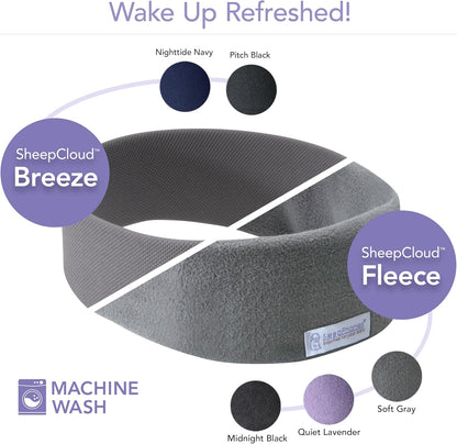 SleepPhones Wireless Sleep Headphones by AcousticSheep V8 | 24-Hour Battery | Original and Most Comfortable Bluetooth Headphones for Sleeping (Medium, Nighttide Navy Breeze)
