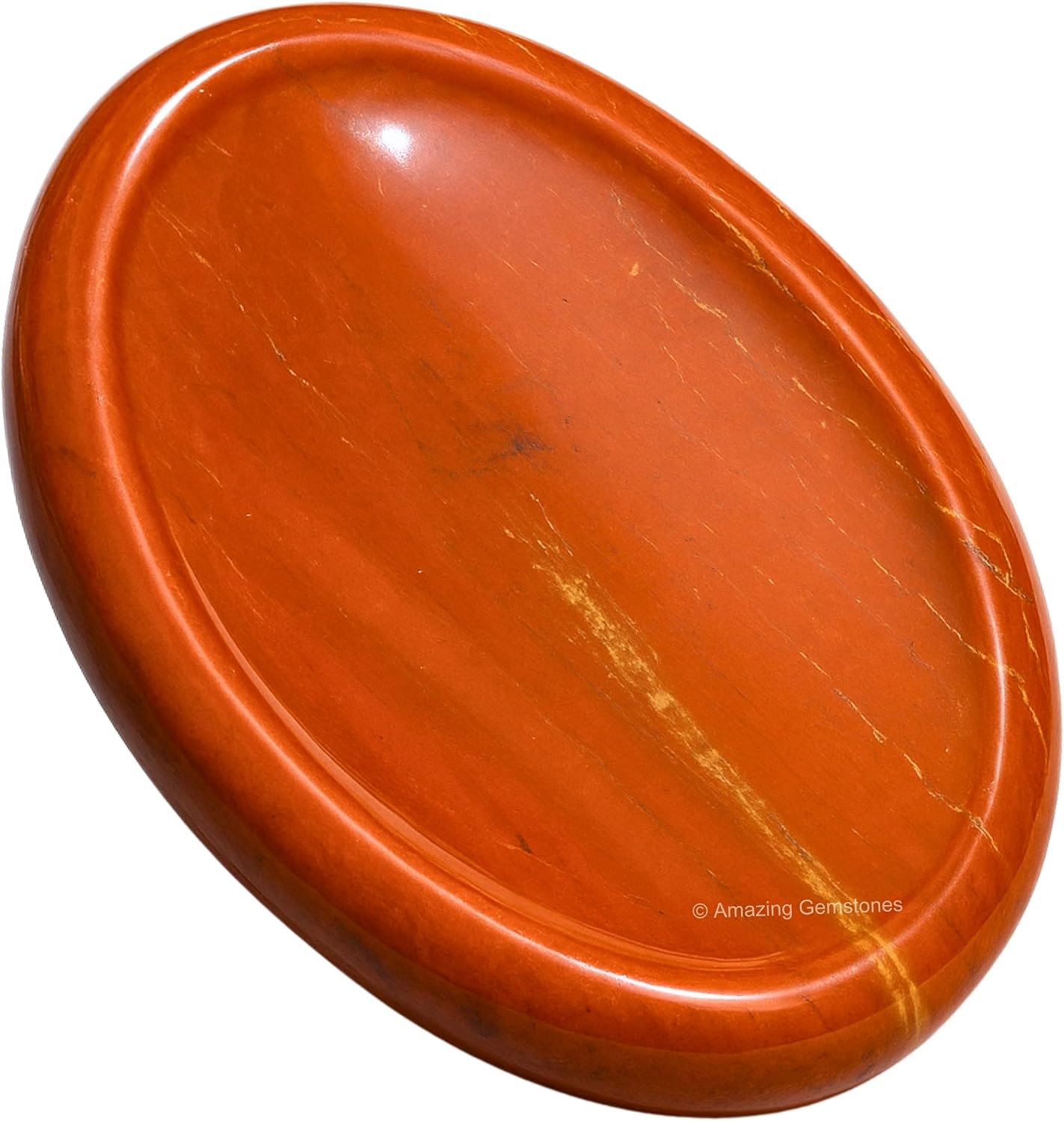 Amazing Gemstone Labradorite Thumb Worry Stone, Anxiety Stone, Healing Crystals - Piedra Crystal Fidget for Gift, Meditation, Calming, Relaxation, Stress Relief - Colors B