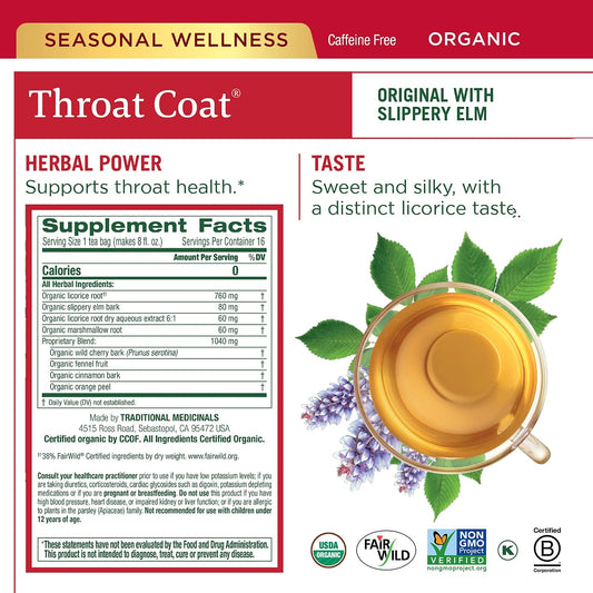 Traditional Medicinals Organic Seasonal Care Variety Pack, 96 Tea Bags
