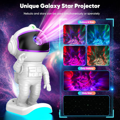 Galaxy Projector, Star Projector Night Light with Timer and Remote for Bedroom, Adjustable Head Angle Nebula Ceiling Lamp, Gifts for Adults, Teens, Christmas, Birthday, Room Decor