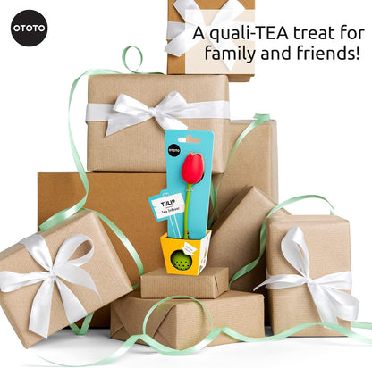 OTOTO Louie Cat Tea Infuser - Cats Loose Leaf Steeper & Diffuser, Tea Strainer Accessories, Cute Gifts for Cat Lovers, White Elephant Gifts, Cute Kitchen Accessories