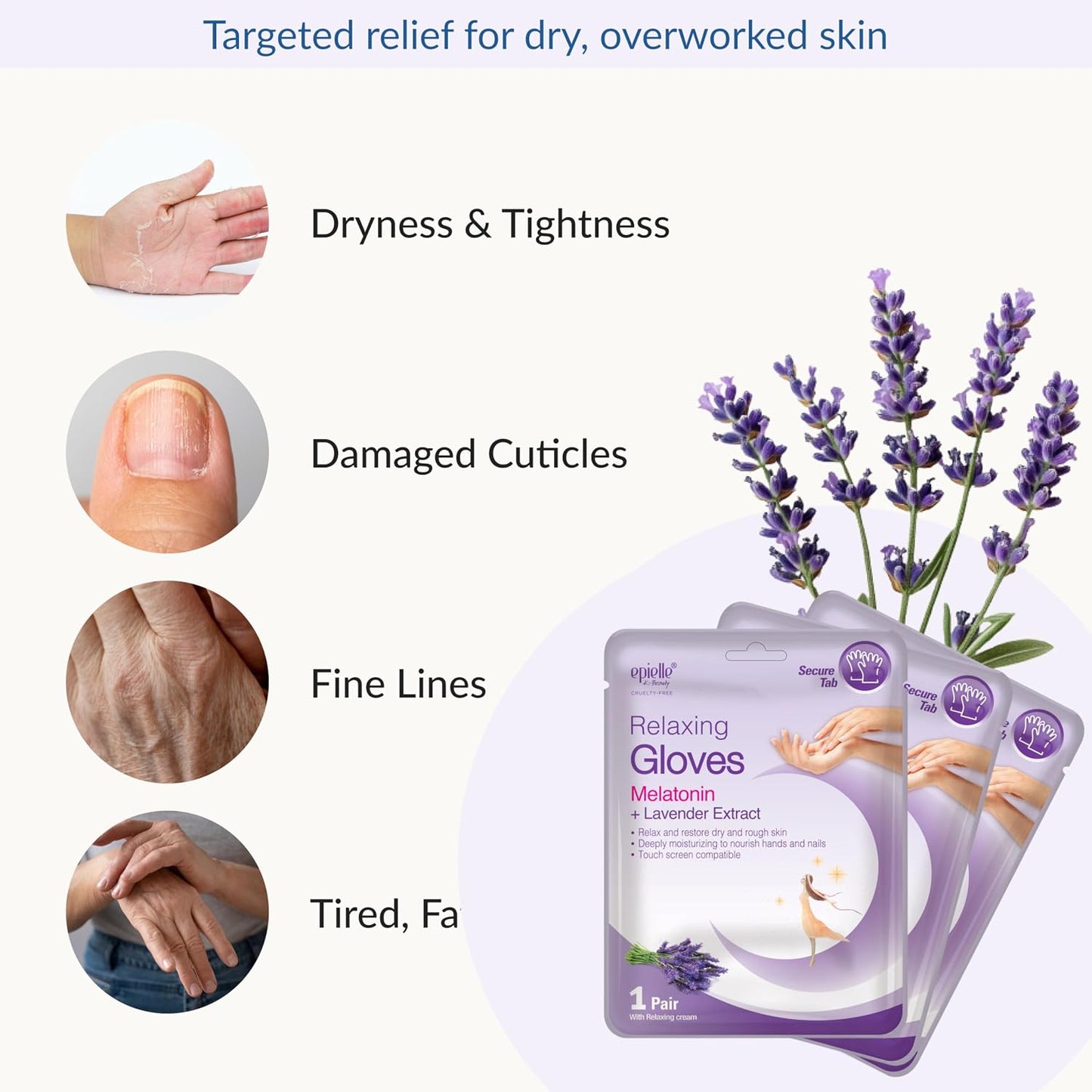 Epielle Foot Peel Mask | 2 Pairs | For Cracked Heels, Dead Skin & Calluses | Smooth & Repair Rough, Dry Skin | Beauty Gift, Spa Day, Gift Set | Korean Skincare