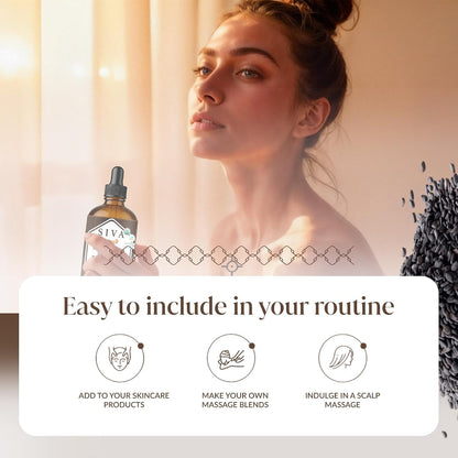 Siva Lavender Essential Oil, Huge Bottle, Large Size, 16 Fl Oz (473 ml)