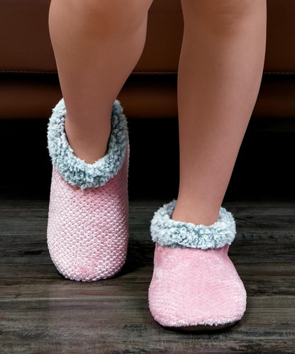 Cozylook Fuzzy Slippers for Women Indoor Soft Sole Slipper Socks with Non Slip Grippers Warm Fluffy